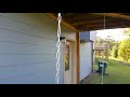 How to hang a porch swing?
