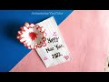 HAPPY NEW YEAR GREETING CARD WITH NOTEBOOK PAGES | HAPPY NEW YEAR GREETING CARD 2022  @artaamena