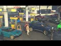Trying To Do A Car Meet At Every Gas Stations In A PUBLIC GTA Online Session