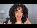 Cutting My Curly Hair At Home (type 3c)