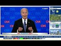 2024 Presidential Debate: President Biden's Closing Statements