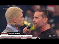 FULL SEGMENT – CM Punk and Cody Rhodes’ war of words: Raw, Jan. 22, 2024