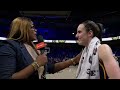 Caitlin Clark reacts to preseason debut with Indiana Fever | WNBA on ESPN