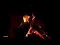 Cozy Fireplace Ambience Fire Crackling Sounds🔥12 Hours Burning Fireplace Video for Sleep Dark Screen