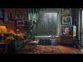 Peaceful Life: 80s TV Commercials in Cozy Vintage Living Room I Relaxing Rain Sounds
