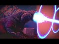 S.h.Monsterarts Godzilla Ultima Stop motion Atomic breath test