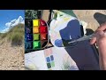 How to make color notes - FULL process & tips ✶ Gouache plein air sand dunes