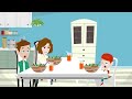 Don't eat our dinner, Lucas and Peter - Comedy Animation English Story - Lucas English
