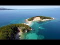 Albania 4K - Flying Over Pristine Coastlines and Cultural Riches With Peaceful Piano Music
