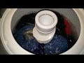 Maytag A712   rinsing mixed load with LoadSensor