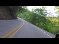 Early morning ride through the Goshen Pass, Virginia