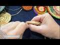 How to start a coiled basket - Left Handed starter circle