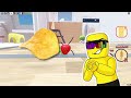 Finding ALL FOOD IN SECRET STAYCATION (ROBLOX)