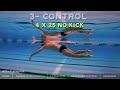 Smooth swimming step by step