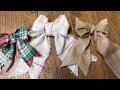 How To Create The Perfect Bow Out Of Scrap Fabric /   DIY Tutorial