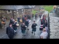 Balaklava Pipes and Drums. Warm up/Tune up. Highland Cathedral. Stirling Castle 14th April 2024