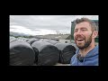 1st cut of silage. What went wrong #farm #farming #cows #sheep #lambs #tractors #ireland #irish #dog