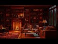 Sleep Instantly in Cozy Room with Heavy Rain, Cozy Fireplace Sounds at Night