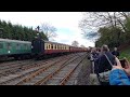 4079 Pendennis Castle departs Bridgnorth, Saturday 15th April