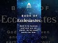 Book of Ecclesiastes - Abide Audio Bible