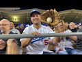 What happens THREE HOURS before game time at Dodger Stadium?