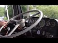 Shifting a Fuller RTO-13 in an Autocar A64 B with Detroit Diesel 8v71