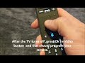 How to Program New Xfinity Remote  XR-15 without codes.