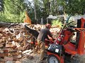 [RARE SIGHT] Eastern Made Log Splitter out West