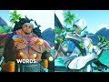 Overwatch 2 - Mauga Interactions with other Heroes