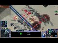 Raynor vs Alarek [1v1] Gotta keep scanning incase of invisible robot - Direct Strike: Commanders SC2