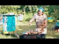 FANTASTIC VILLAGE LIFE | Pine Cone Syrup Recipe and Cooking Beef Tail