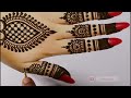 Latest Simple Backhand Mehndi design| Easy Mehandi design| Stylish Mehndi design trick| Henna Mehndi