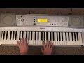 Don’t Cry Baby (piano)