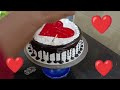 chocolate strawberry cake🍓🍓choco strawberry cake design #simplecakedecoration #cake #cakes #viral