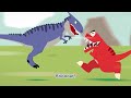 🎵Bang! Snap! The T-Rex and Spino are fighting once again! | T-rex VS Dinosaurs | DebariTV
