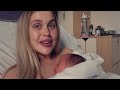 BIRTH VLOG | raw labour & delivery of our first baby | positive birth vlog