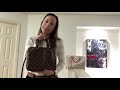 Louis Vuitton Speedy Bandouliere 25 Damier Ebene / Modeling shots on taller person