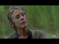 Carol kissing Daryl's forehead