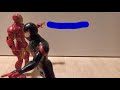 Spider-Man (Miles) Vs Iron Man | Stop Motion Studio
