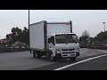 Mitsubishi Fuso 4P10 Diesel Engine in Canter Work Trucks 720p