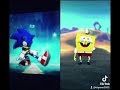 Sonic and Spongebob Dancing