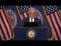 LIVE: Chair Jerome Powell speaks after Fed holds rates steady, flags 'lack of further progress' o…