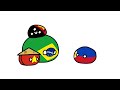 The coconut song but It's countryball version