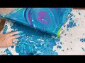 Learn 7 Fluid Art Techniques In 1 Painting ~ GREAT FOR BEGINNERS ~ acrylic paint pouring