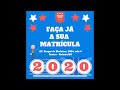 JÁ ESTÃO ABERTAS AS MATRÍCULAS 2020!!