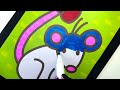 Color Magic//Coloring a Clown, and a Mouse//Super RELAXING and SATISFYING Coloring Compilation‼️#84