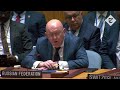 The moment Russia attempted to block President Zelensky speaking at the UN Security Council