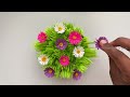 DIY Flower Pot Decorative Showpiece / Paper Craft / Easy Home Decor Ideas / Flower Pot Making ideas