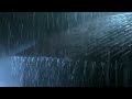 BEST Soothing Rain Sounds for sleeping nature beautiful. Fall asleep fast heavy rain, No ads