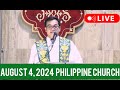 QUIAPO CHURCH LIVE MASS TODAY REV FR DOUGLAS BADONG AUGUST 4,2024 SAINT JOHN VIANNEY SUNDAY